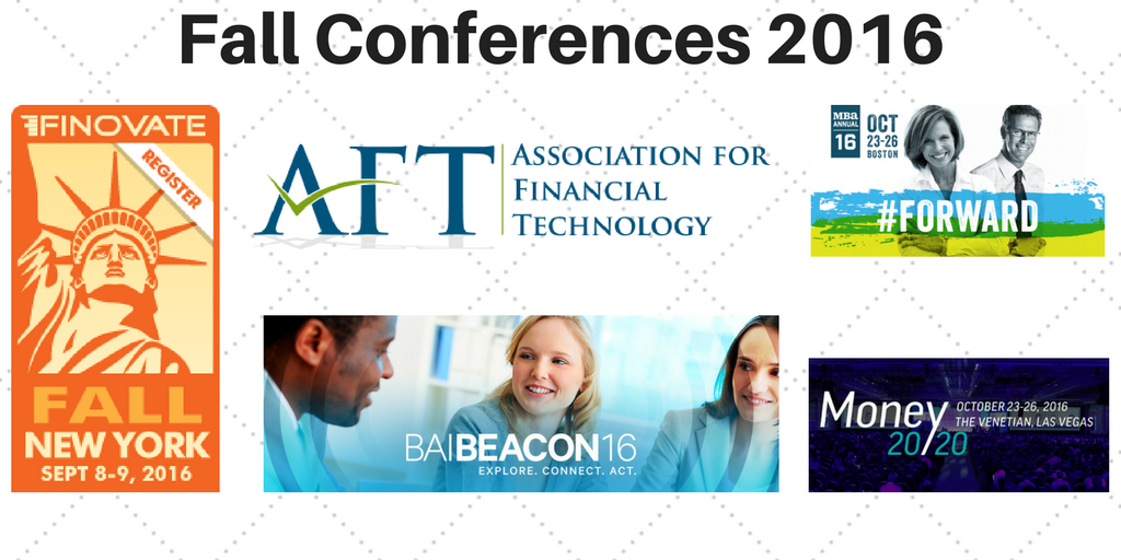 Financial Conferences this Fall Showcasing New Ideas and Innovation