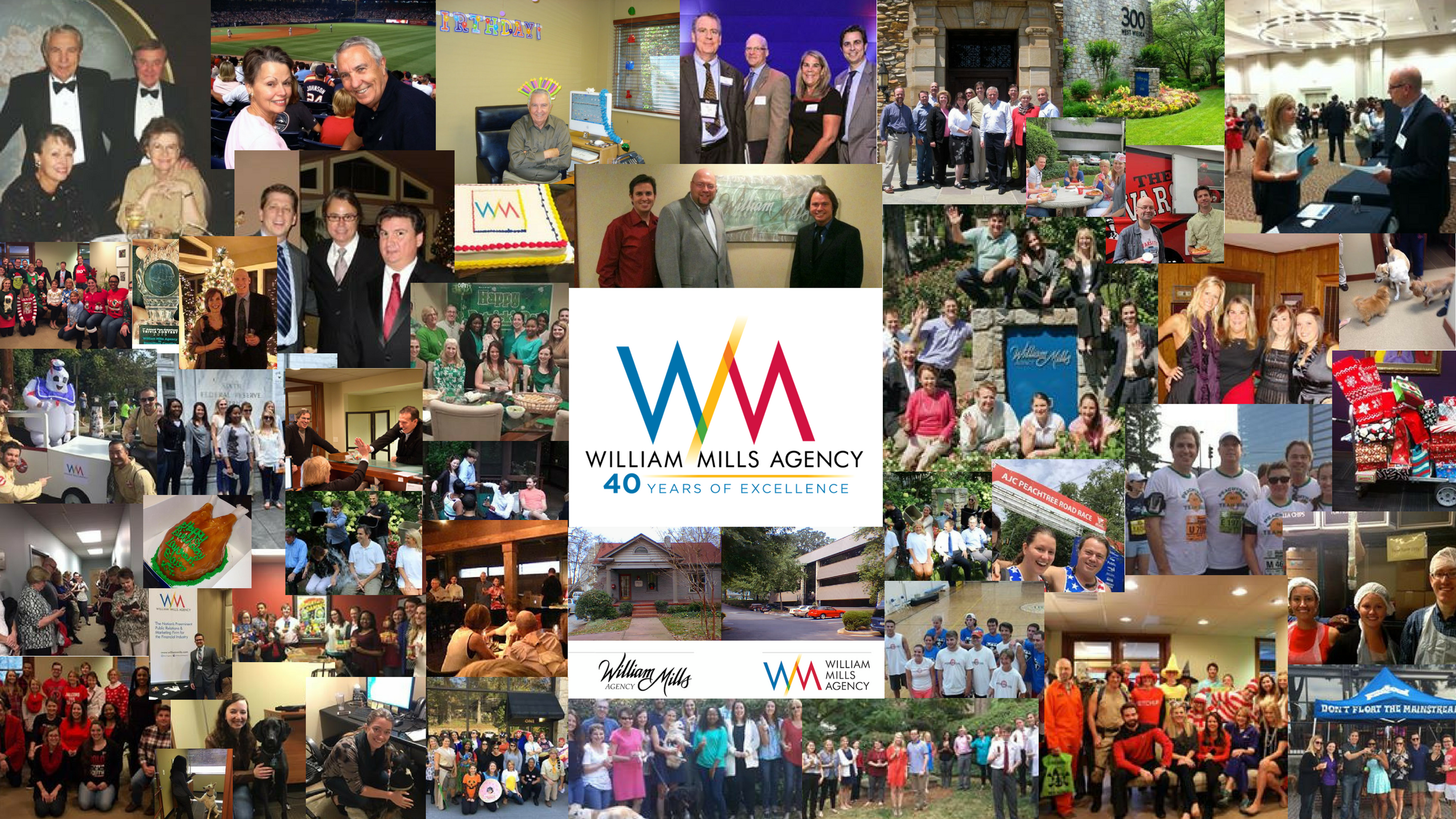 William Mills Agency 40th Anniversary